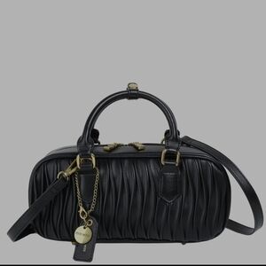 Pixie Mood Paris Top Handle Black Bag